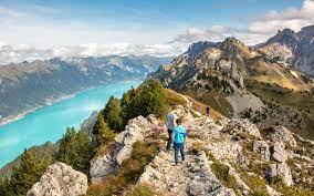 It is possible to hike up to schynige platte, but virtually everyone takes the historic cog train from wilderswil. Schynige Platte Panorama Trail Swiss Family Fun