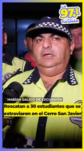 El comisario principal Héctor Ramón Concha, jefe del Destacamento San  Javier, dio detalles del rescate realizado con las últimas luces de este  jueves. El grupo estaba conformado por adolescentes de 15 ...