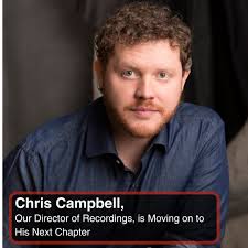 After 20 years with ACF, our Director of Recordings Chris Campbell has  decided that's a good milestone to step away. Over the last two decades,  Chris has helped to transform innova Recordings