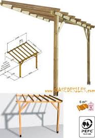 Auvent Terrasse Bois Adossant 6mc Abt3020 Classe 4 Pas Cher Pergola Terrasse Uteplass