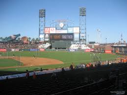 Oracle Park Section 109 San Francisco Giants