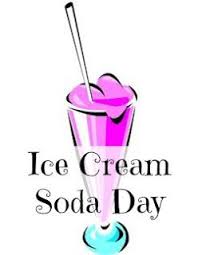 Memorial day was first observed on may 30, 1868 when flowers were placed on the graves of union and confederate soldiers at the arlington national cemetery. Clip Art National Ice Cream Soda Day