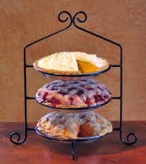 Plate stand rack black wrought iron style 3 tier new southern living at home two tier plate stand red mountain iron silver two tiered plate stand christmas tree s and that two tier plate tower churchill china two tier plates supplieranufacturers at tiered plate stands sc 1 st tigerchef. Three Tier Wrought Iron Pie Plate Rack Food Display Items Food Display Plate Racks Pie Rack