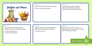 A purtat multime de razboaie. È™tefan Cel Mare CartonaÈ™e Informative