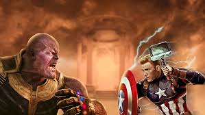 6 hand to hand combat: 16 Captain America Vs Thanos Wallpapers On Wallpapersafari