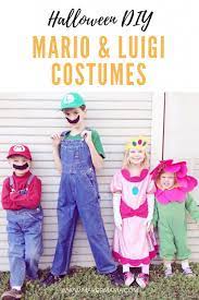 She had a great idea on how to make luigi and mario costumes. Diy Mario And Luigi Costumes For Kids Maker Mama