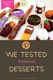 5 Pinterest Desserts Tested Halloween Edition Cakejournal Com Dessert Recipes Easy Quick Dessert Recipes Best Cookie Recipes