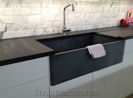 soapstone sinks, brazilian night black