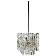 2 lighted crystal glass picture frame with cross design (12). 1 Of 4 Mid Century Kalmar Ice Crystal Glass Pendant Lights Or Chandeliers For Sale At 1stdibs