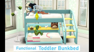 Bunk beds are considered a staple by many players, yet they still haven't managed to make their way into the game, despite us having discover university. Toddler Bunk Bed Free Version Pandasama On Patreon Sims 4 Cc Furniture Bunk Beds Toddler Bunk Bed