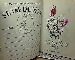 A new legacy will bring together basketball and the looney tunes once more, but the tune squad went through a makeover and now. Space Jam Beat Up Coloring Book Michael Jordan Basketball Looney Tunes 1996 19 99 Picclick