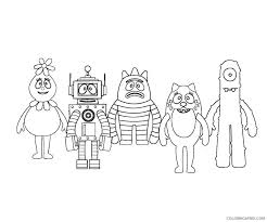 Nesting dolls learn sizes and colours muno plex toodee brobee foofa. Yo Gabba Gabba Coloring Pages Tv Film Muno Printable 2020 11858 Coloring4free Coloring4free Com