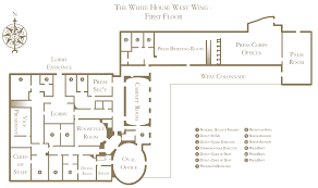 A floor plan of the first floor of the west wing of the white house. Datei White House West Wing Floorplan1 Svg Wikipedia