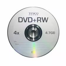 The dvd (common abbreviation for digital video disc or digital versatile disc) is a digital optical disc data storage format invented and developed in 1995 and released in late 1996. Tesco Dvd Rw Dvdrw Dvd Rw4 7gb Blank Cd Pack Of 50 Lazada Ph