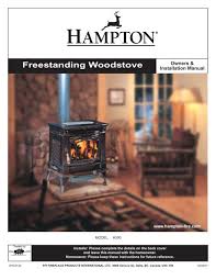 Glass airwash system makes cleanup simple. Freestanding Woodstove Regency Fireplace Products