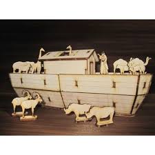 Noah Ark Plywood Puzzle Noahs Ark Craft Projects Lasercut Design