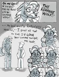 Night at roxanne's comic
