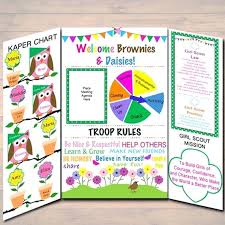 brownie girl scout kaper chart ideas girl scout kaper charts