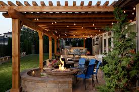 Adding a covered cabana area is an excellent way to maximize your patio's usefulness. 75 Beautiful Rustic Patio Pictures Ideas July 2021 Houzz