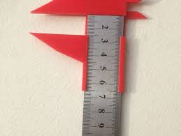 Calipers Attachment For A Ruler By Danielsoltis Thingiverse 3d Printing 3d Printing Machine 3d Printing Diy