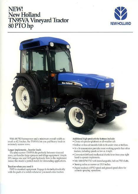 New Holland TN95VA Tractor