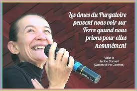 VICKA NOUS PARLE DU PURGATOIRE Voici deux citations de Vicka Mijatovic sur  le Purgatoire : 1-Le Purgatoire est un immense espace. Au Purgatoire, nous  n'avons pu voir personne. Mais nous avons pu