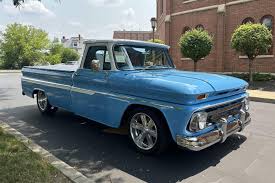 Image result for Blue 1966 Truck