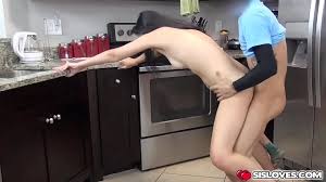 Stepbrother slams Becky Sins tight pussy but almost get caught by their  parents - XNXX.COM