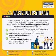 Pt nippon indosari corpindo sudah berdiri sejak tahun 1995 dan sudah memiliki banyak cabang di indonesia. Pt Nippon Indosari Corpindo Sari Roti Rotinya Indonesia Facebook