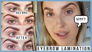 Browsculpt brow lamination treatments hd brows. Trying Brow Lamination Omg Wow First Impression Cost Results More Youtube
