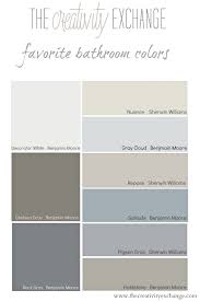 What we did is take a bathroom photo and changed the wall color so that you can get a quick glimpse of how different colors look compared to one. Choosing Bathroom Wall And Cabinet Colors Paint It Monday Bathroom Wall Colors Best Bathroom Colors Bathroom Paint Colors
