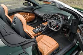 R8 Spyder Interior Audi R8 Spyder Convertible Sportscars Supercar Carros
