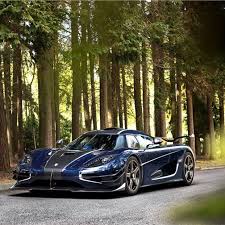 Koenigsegg One 1 Decorated In Dark Blue Grey Carbon Fiber W White Accents Photo Taken By Alexpenfold On Instagra Koenigsegg Super Cars Sports Cars Luxury