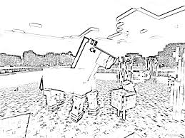 Download or print this amazing coloring page: Minecraft Coloring Pages Coloring Pages Of