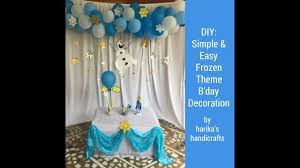 Frozen 2 lunch plates 8pk. Simple And Easy Frozen Theme Birthday Decoration Ideas Frozenthemebirthdaydecorationathome Youtube