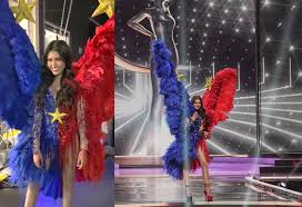 Check spelling or type a new query. Look Rabiya Mateo S Philippine Flag Inspired National Costume At Miss Universe 2020 The Summit Express