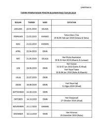 Ia juga disertakan kalendar untuk bulan tersebut. Bahagian Pasca Perkhidmatan Pencen Assalamualaikum Wbt Dan Salam Sejahtera Jadual Pembayaran Pencen Bagi Tahun 2019 Sukacita Bersama Sama Ini Dilampirkan Jadual Pembayaran Pencen Bagi Setiap Bulan Di Dalam Tahun 2019 Untuk Makluman