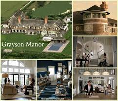 Revenge The Sets Behind The Scenes At Grayson Manor Grayson Manor Hamptons Beach House Hamptons House