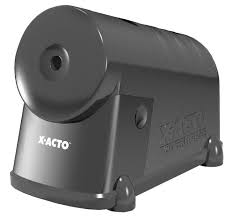 X Acto 1799 Powerhouse Auto Reset Electric Heavy Duty Steel Pencil Sharpener Black