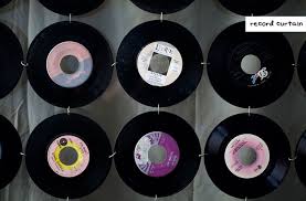 Decorating With Records Click Through For More Ideas Record Crafts Vinyl Record Crafts Old Vinyl Records
