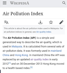 The malaysia air pollution index (api) app shows the latest air quality index readings in malaysia, singapore and indonesia. Amar Singh Hss On Twitter Seems Malaysia Is Only Country Using Api For Air Pollution Other Countries Use Aqi Air Quality Index Since 2012 Any Reasons For This Which Is More Relaible Even