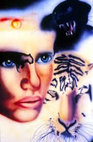 Samples of airbrush painting efforts by the students of Darrell Schultz