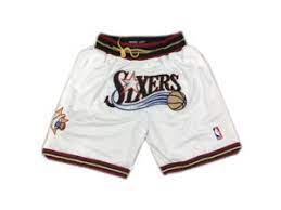 So yeah, the drake curse is 100% real. Philadelphia 76ers Shorts White Mens Shorts Store