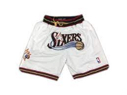 So yeah, the drake curse is 100% real. Philadelphia 76ers Shorts White Nba Shorts Store