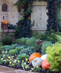 Unique By Design L Helen Weis Fall Landscaping Fall Garden Vegetables Autumn Garden