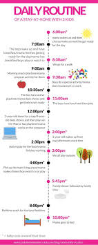 The best lesson you can teach her is how to soothe herself to sleep. Daily Routine Of A Stay At Home With 3 Kids The Systems Mama Daily Routine Chart Mom Routine Daily Routine