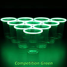 Glow In The Dark Beer Pong Table Is The Blitzed Shenanigans Tron Intended Beer Pong Cups Beer Pong Tables Glow Stick Party