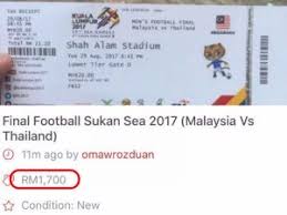 We did not find results for: Semalam Orang Jual Tiket Bola Sampai 10 Kali Ganda Ada Tak Undang Undang Menghukum Diorang Ni Soscili