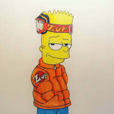 Bart Simpson Bart Simpson Art Bart Simpson Black Girl Cartoon