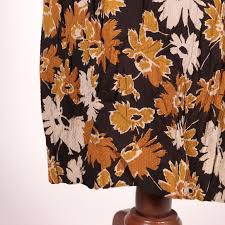 352 free vector graphics of flower pattern. Vintage Dress Flower Print Woven Fabric Italy Milano 1950s 1960s Vintage Vintage Dimanoinmano It